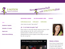 Tablet Screenshot of e-motion-akademie.net